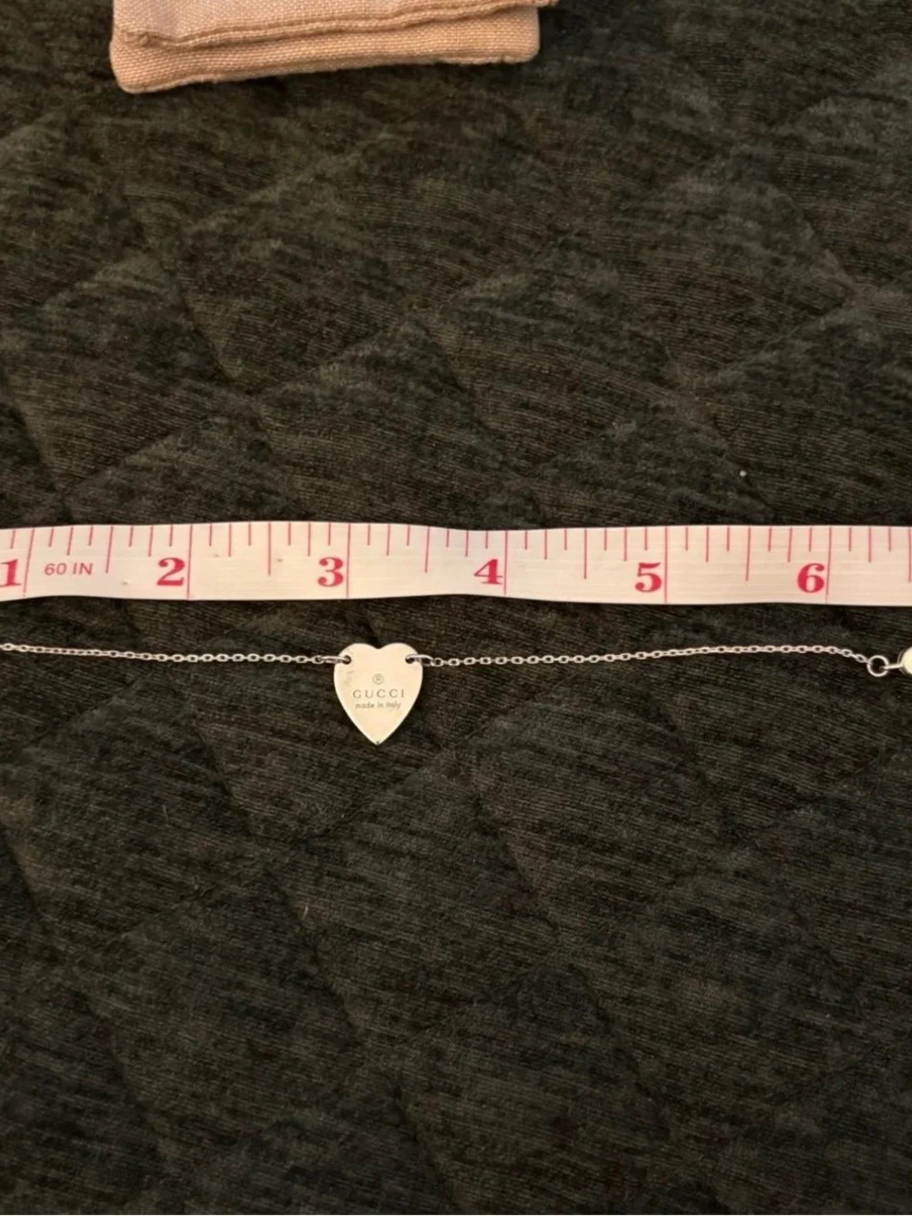 Gucci Heart Tag Bracelet